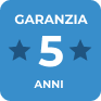 Garanzia 5 anni